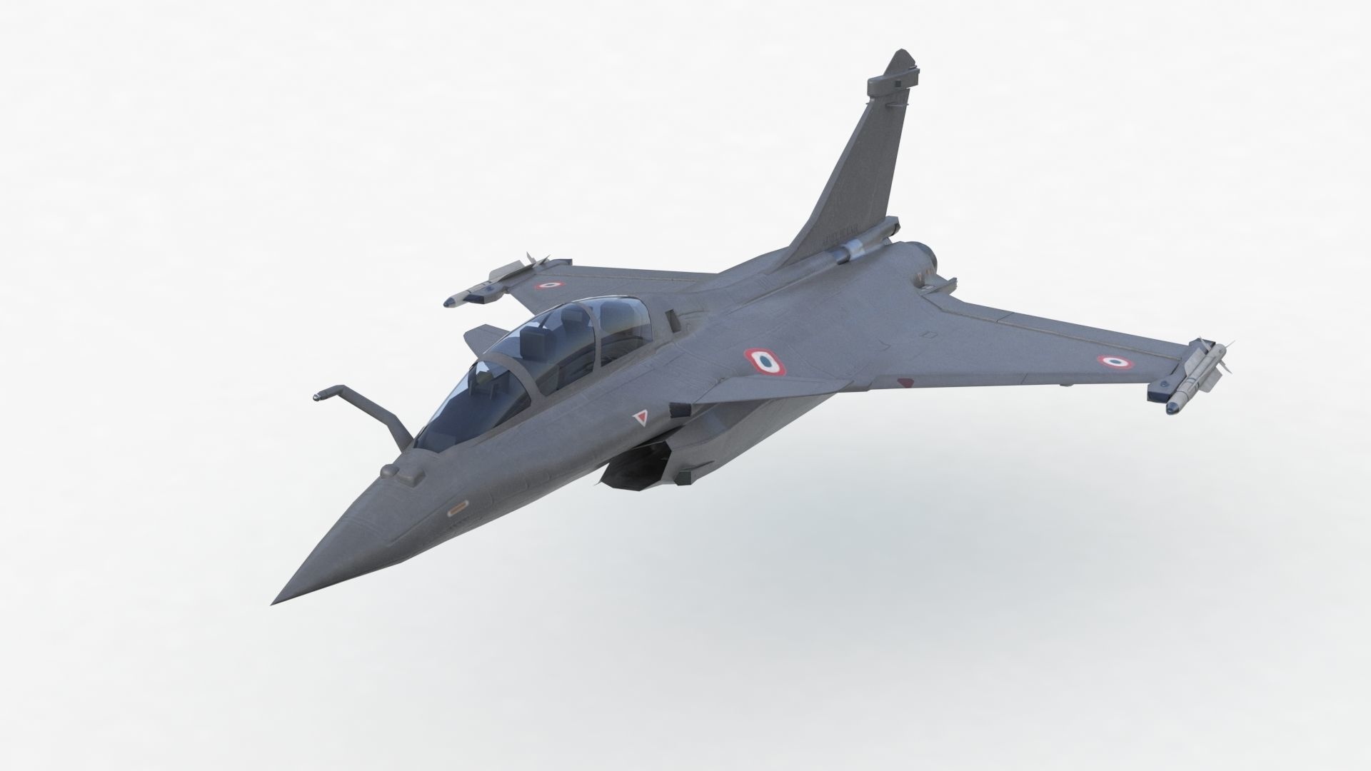 Aircraft Rafaele B Fly  Low-poly 3D model_44