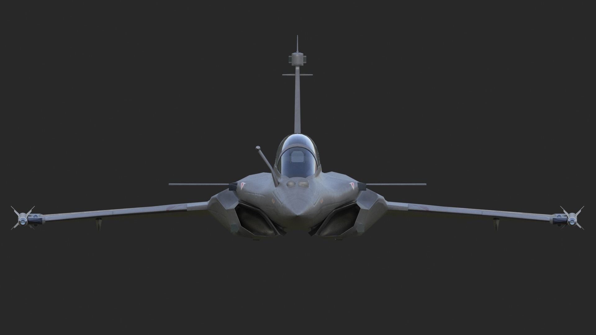 Aircraft Rafaele B Fly  Low-poly 3D model_16