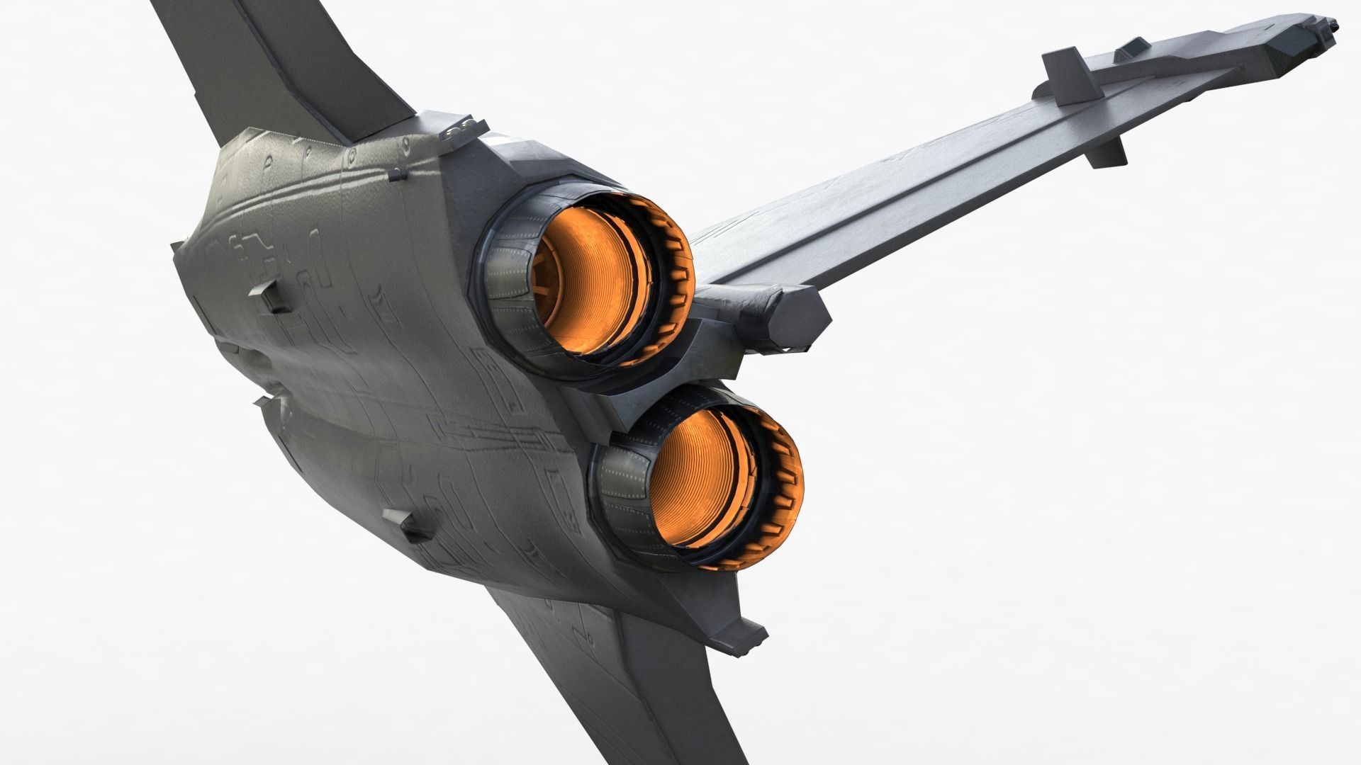 Aircraft Rafaele B Fly  Low-poly 3D model_33