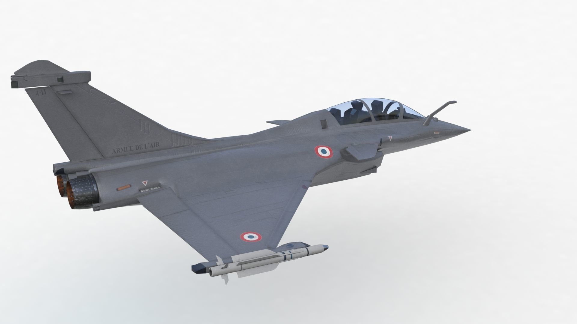 Aircraft Rafaele B Fly  Low-poly 3D model_59