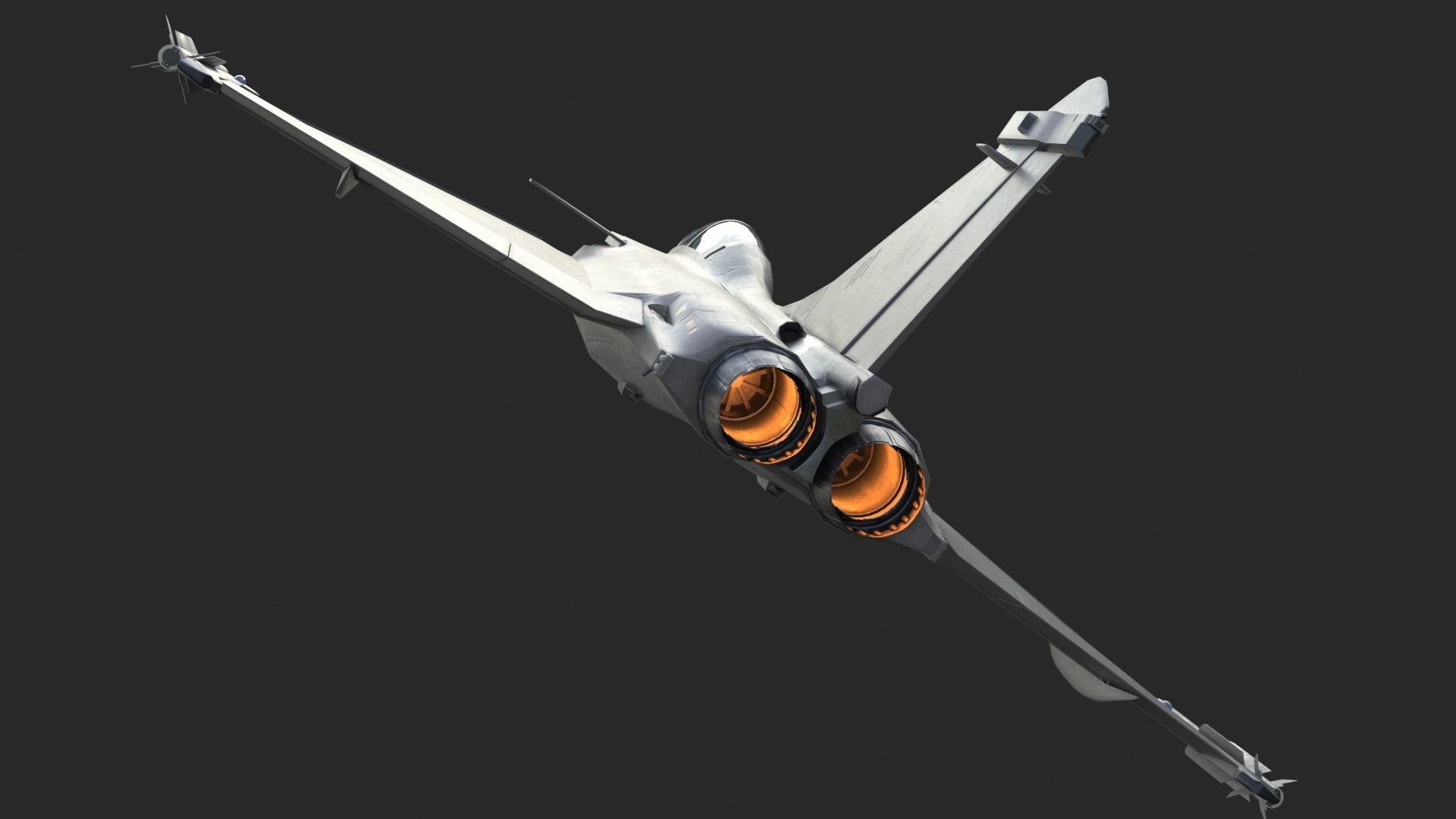 Aircraft Rafaele B Fly  Low-poly 3D model_12