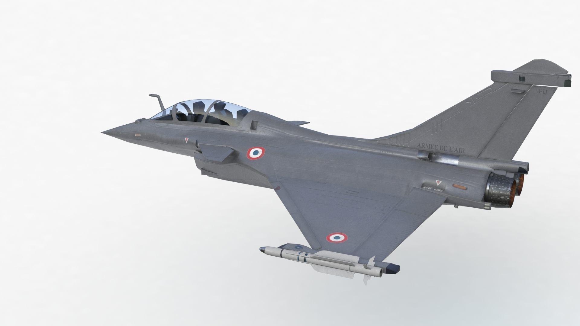 Aircraft Rafaele B Fly  Low-poly 3D model_71