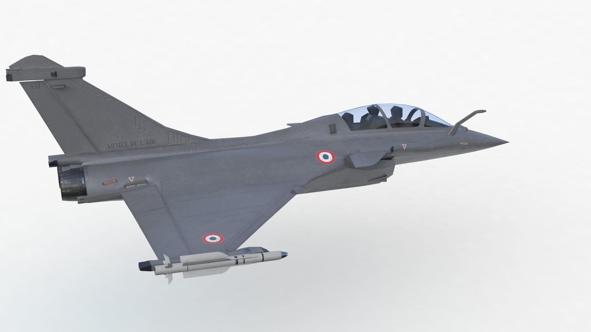 Aircraft Rafaele B Fly  Low-poly 3D model_58