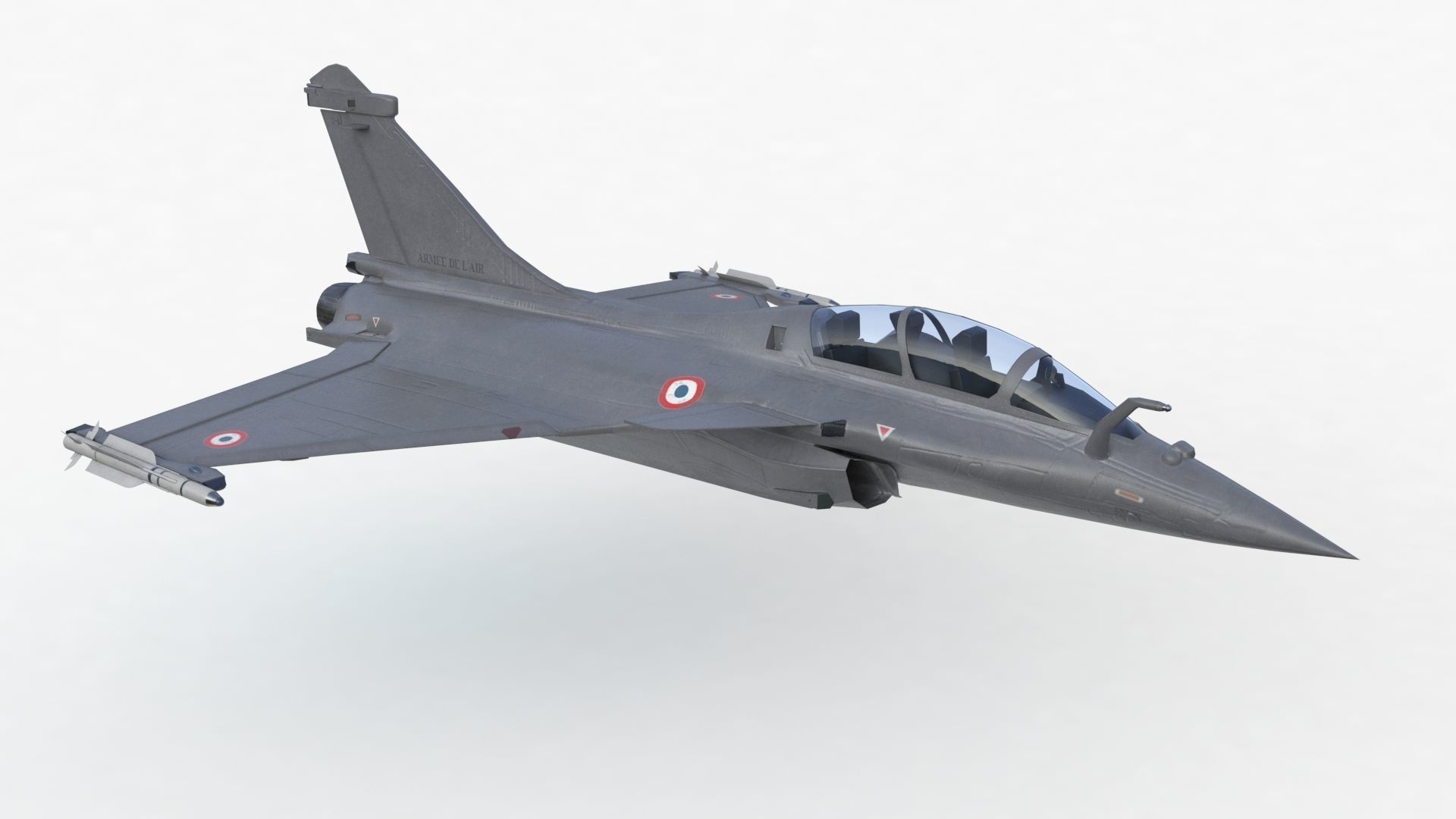 Aircraft Rafaele B Fly  Low-poly 3D model_52