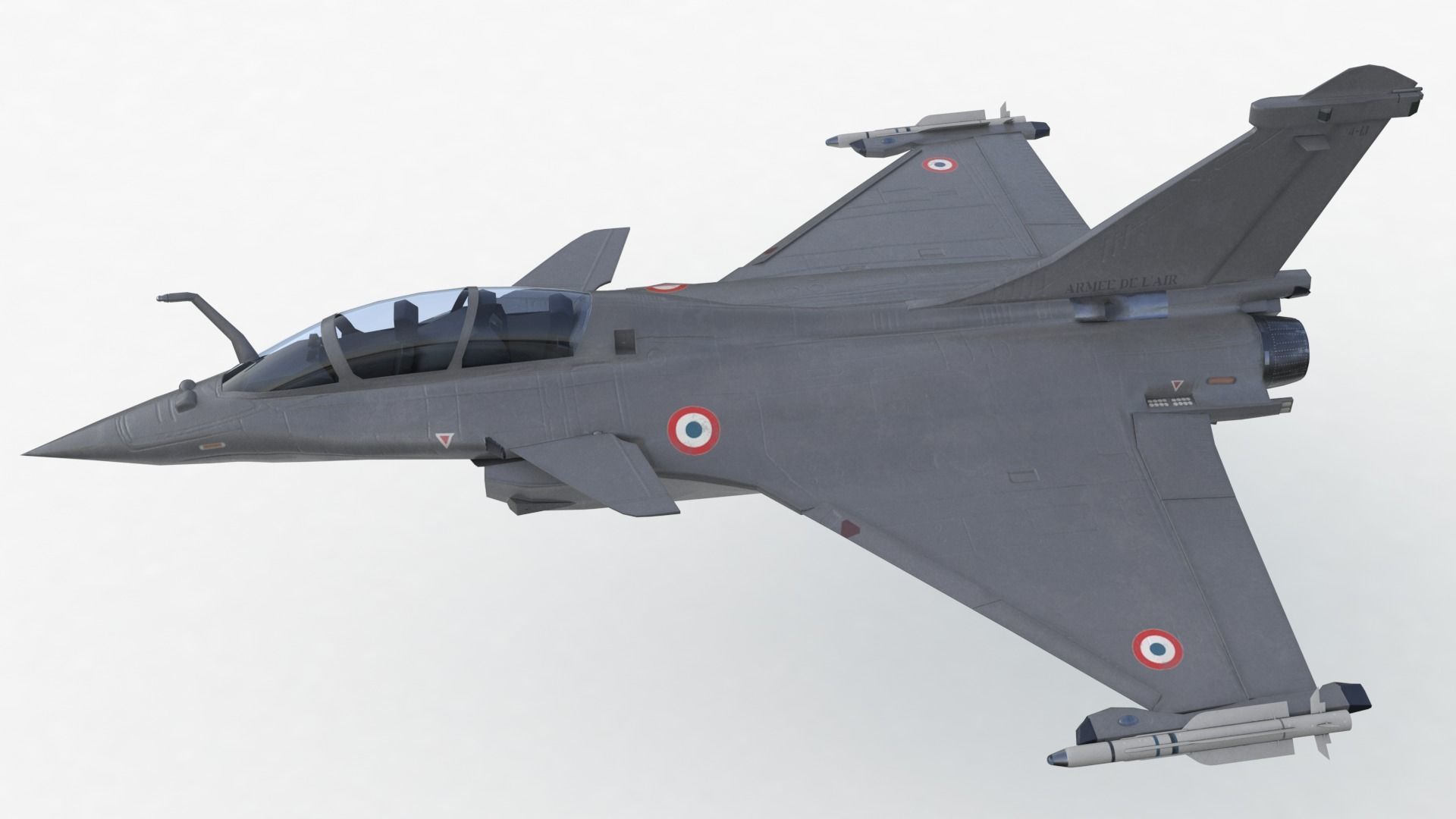 Aircraft Rafaele B Fly  Low-poly 3D model_31