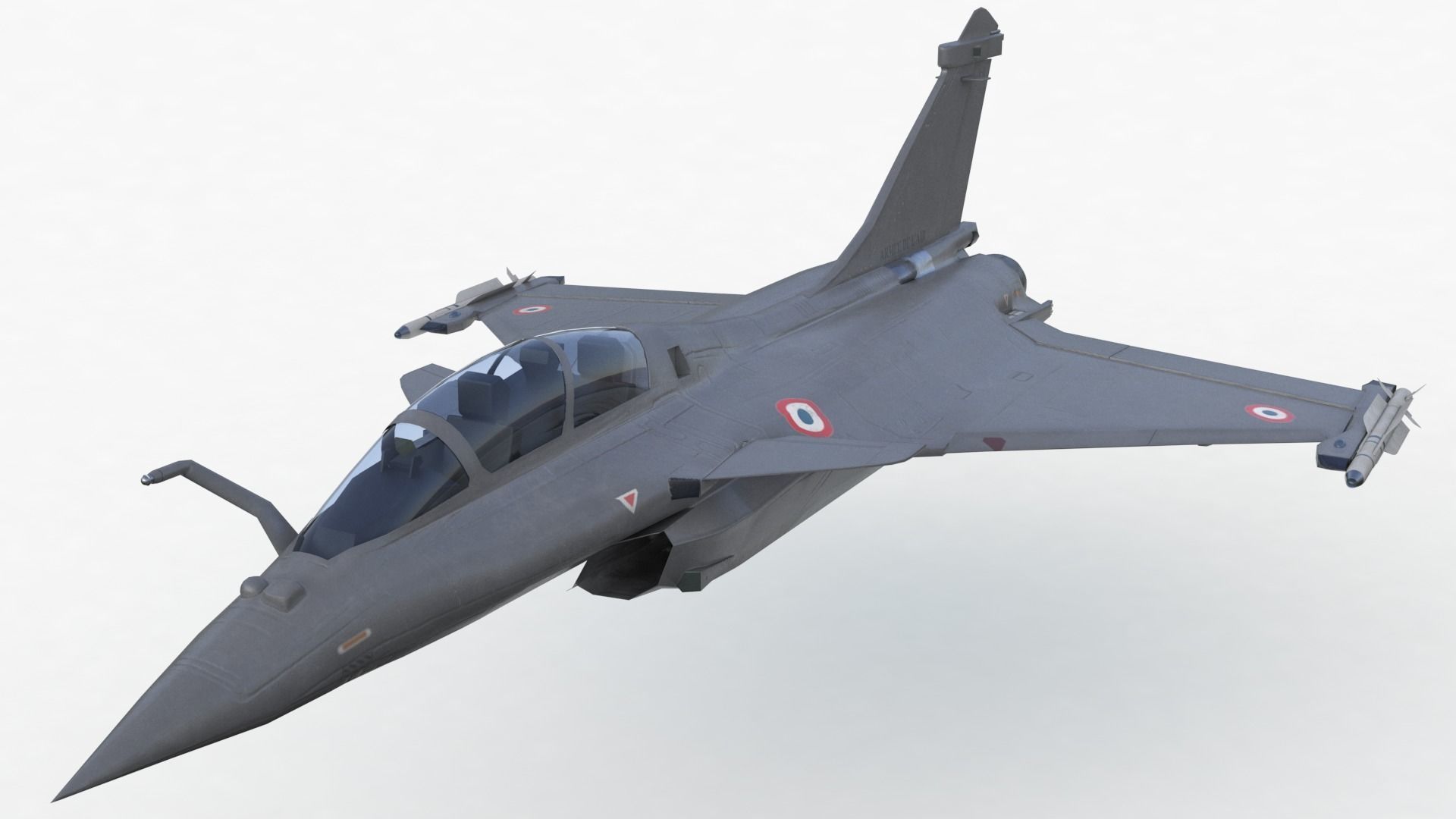 Aircraft Rafaele B Fly  Low-poly 3D model_29