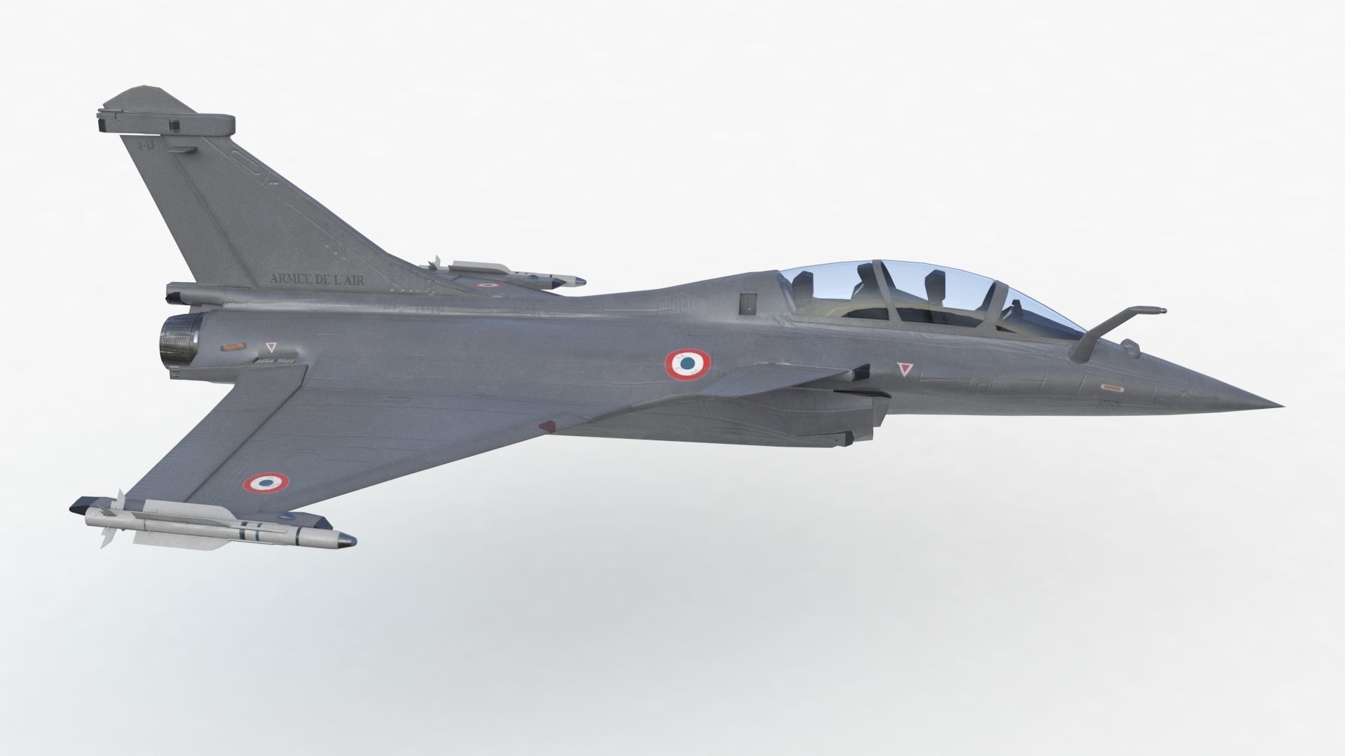 Aircraft Rafaele B Fly  Low-poly 3D model_55