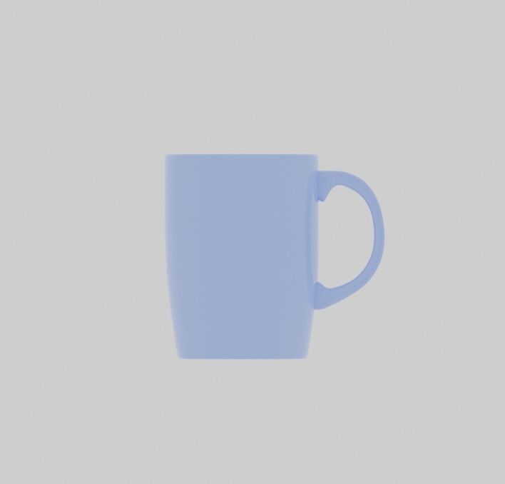coffee mug 3D model_6