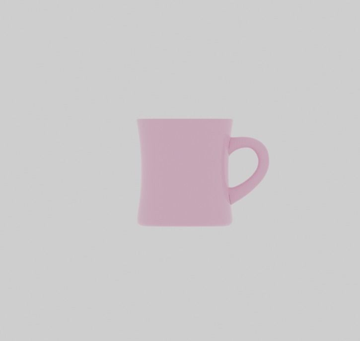 coffee mug 3D model_7