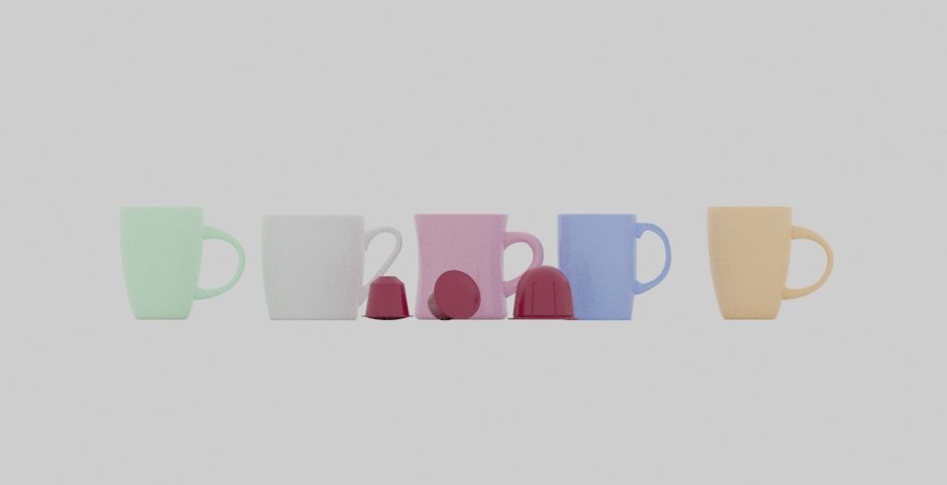 coffee mug 3D model_3