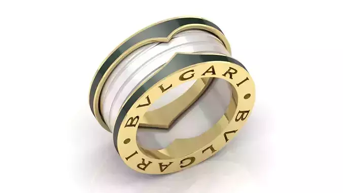 BVLGARI RING 06 3D print model
