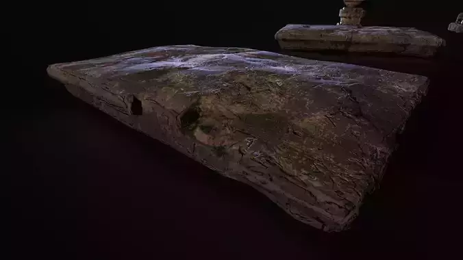 stoneplates stones and vase