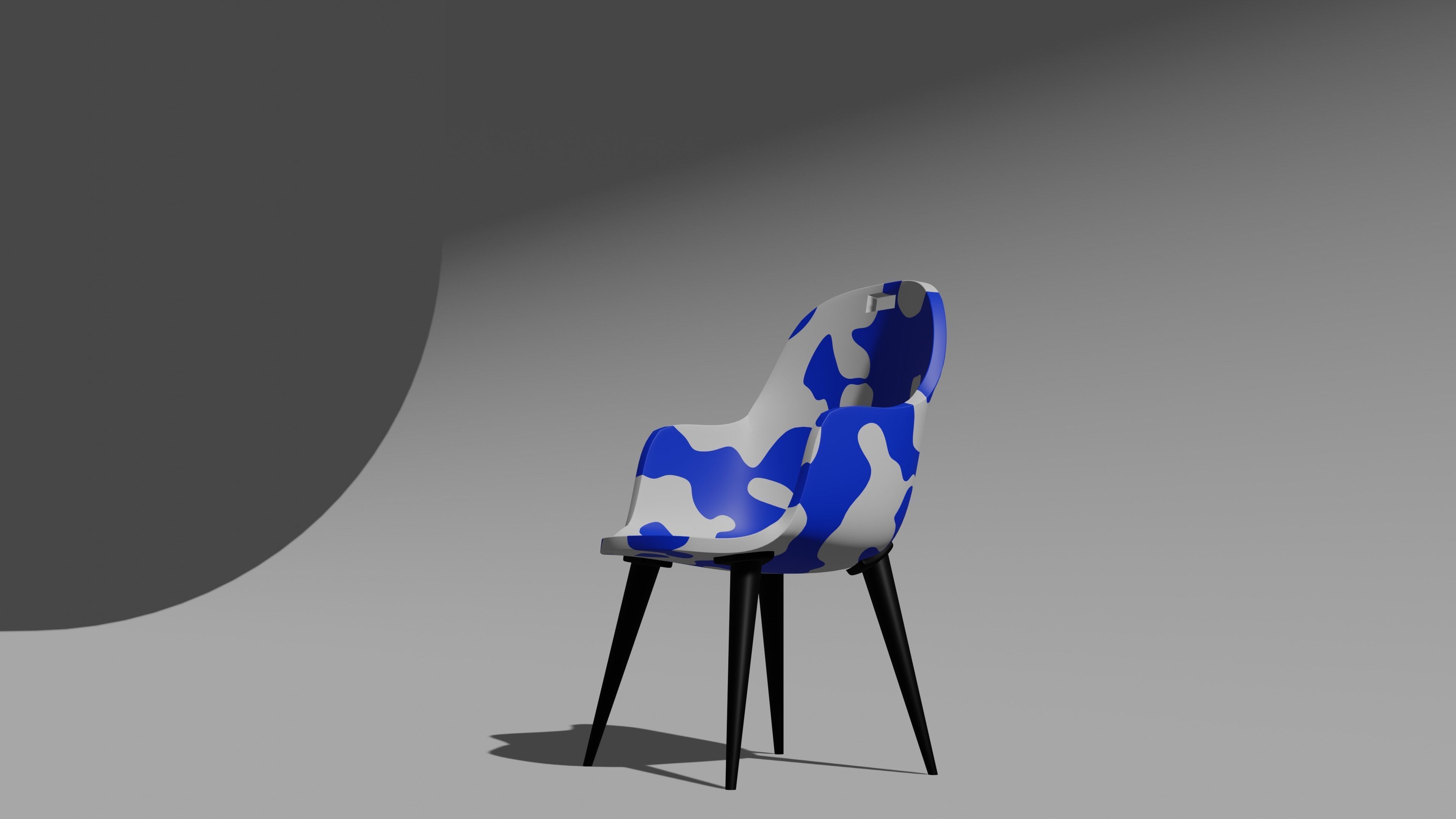 3d model chair  Free 3D model_5