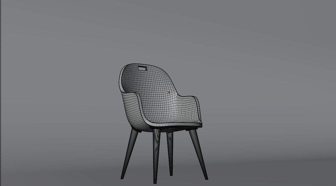 3d model chair  Free 3D model_1