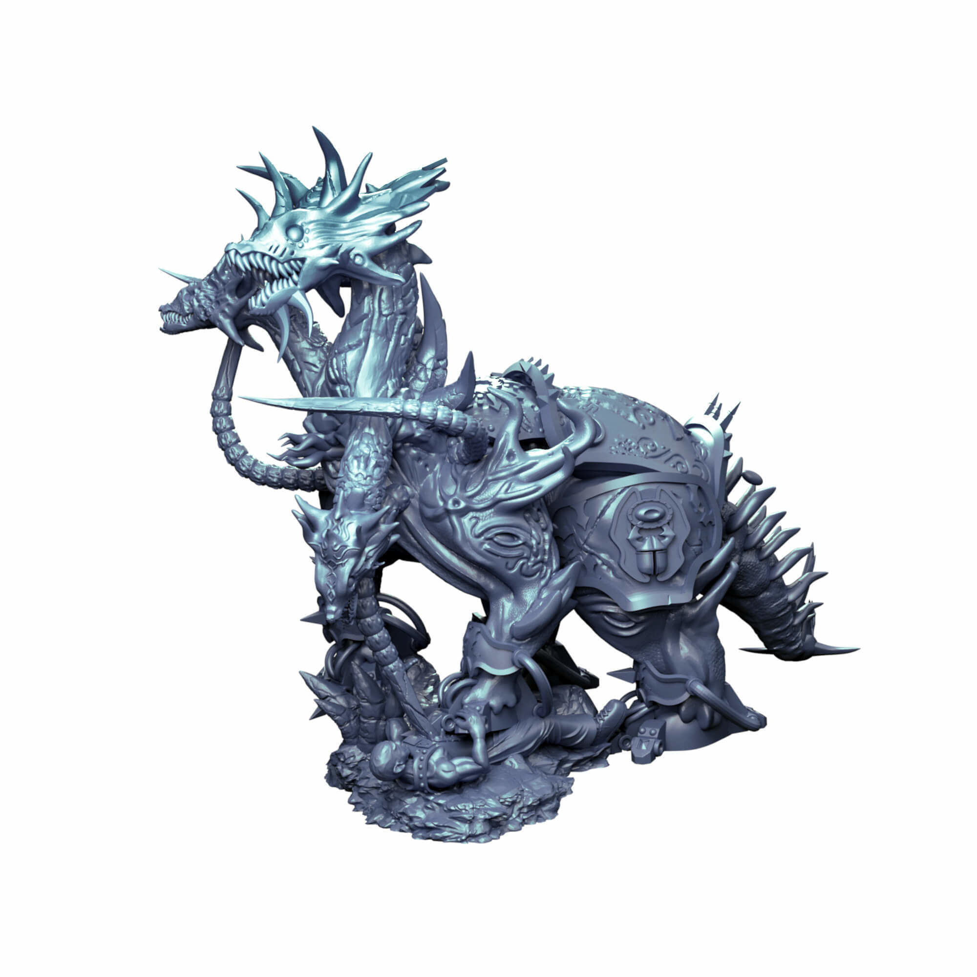 Hydra vortex beast and spawns of chaos collection 3D print model_14
