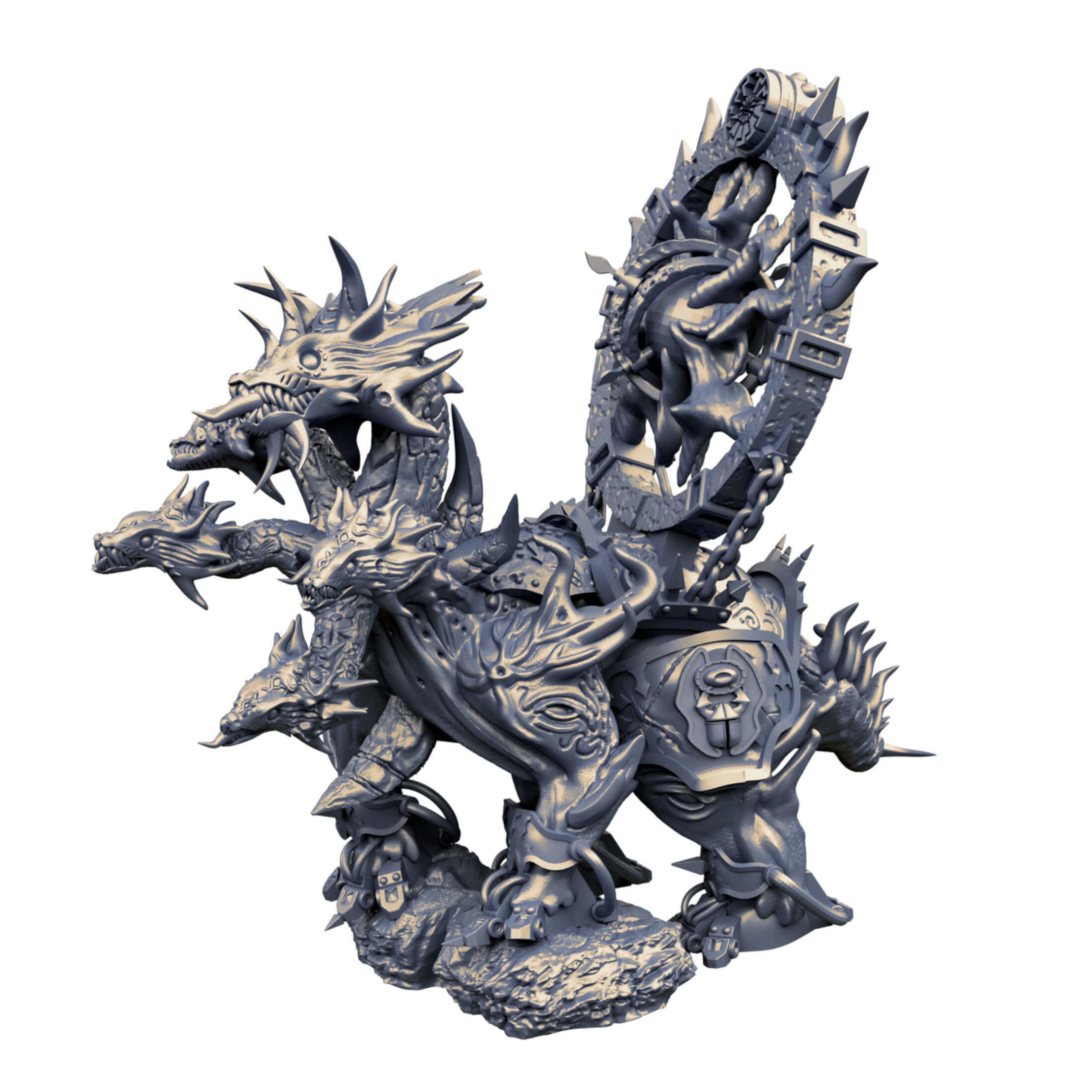 Hydra vortex beast and spawns of chaos collection 3D print model_3