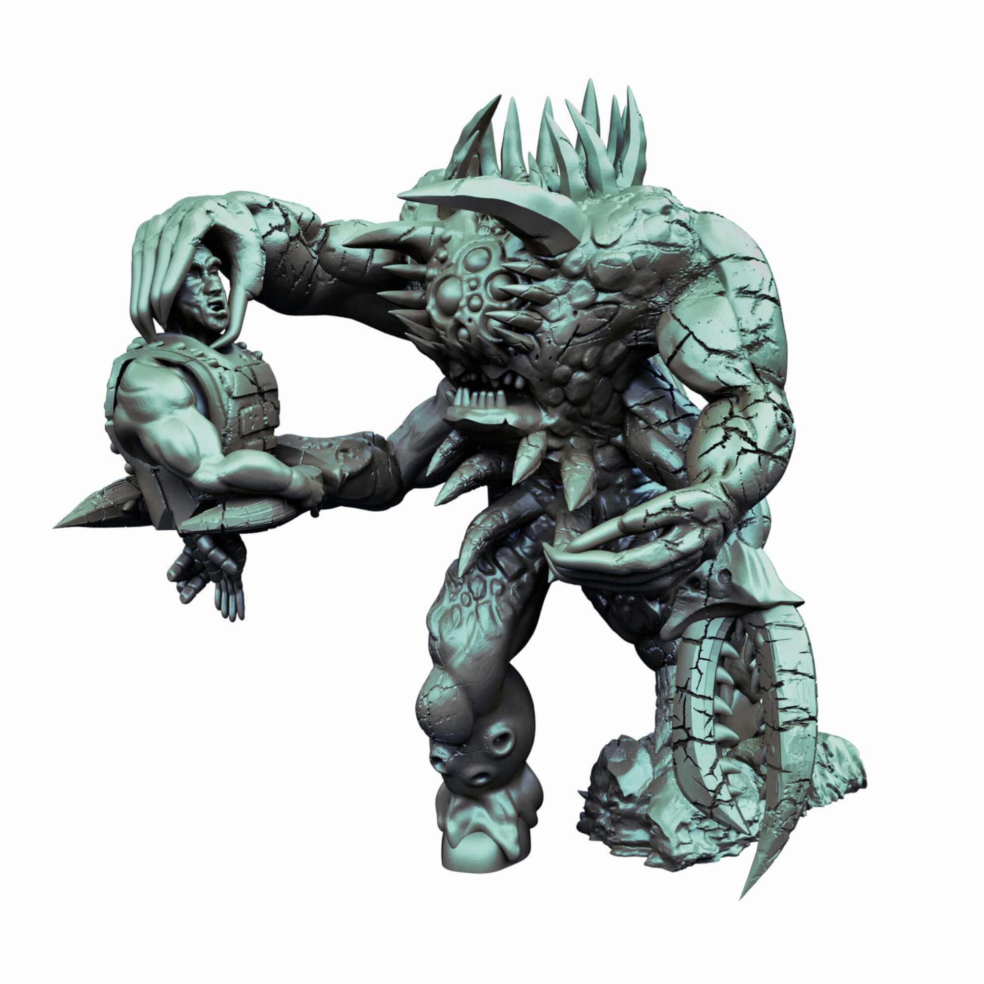Hydra vortex beast and spawns of chaos collection 3D print model_27