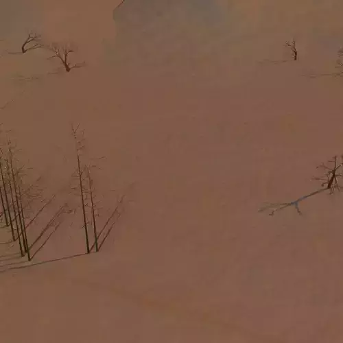 Desert scene  3D model