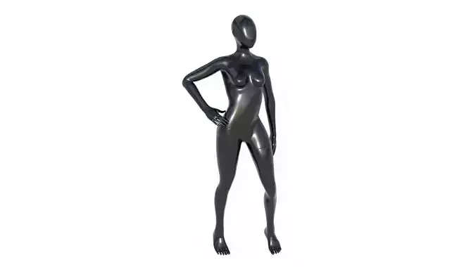 Female Mannequin 01 3D model