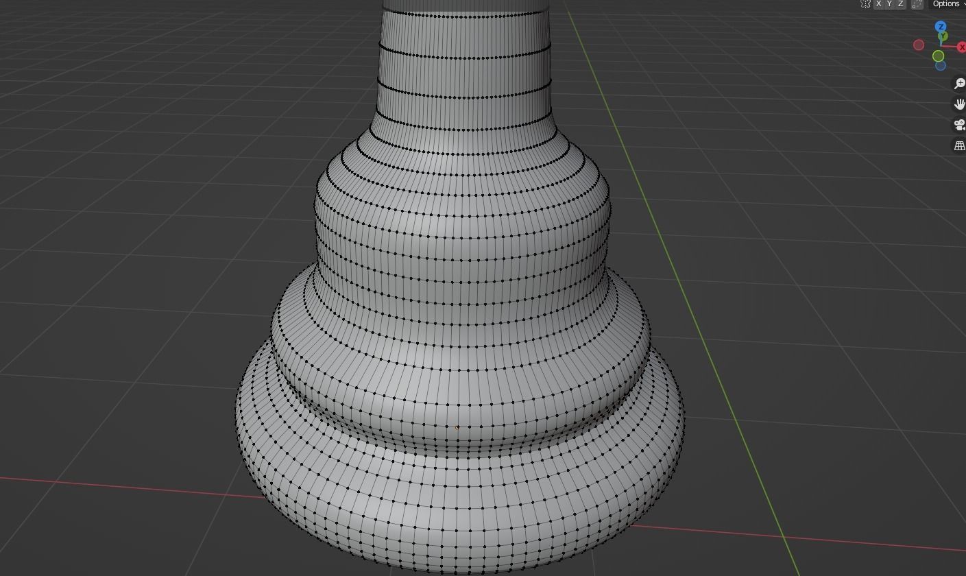 Bishop Wooden Chess Pieces  3D model_10