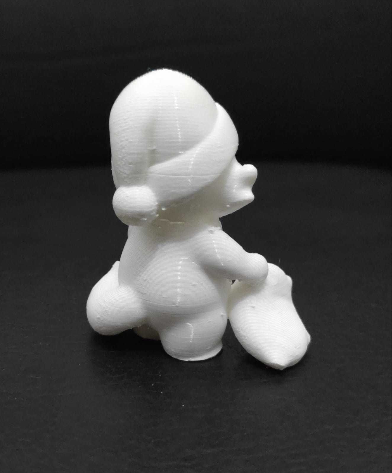 Sleepy Wolf 3D print model_8