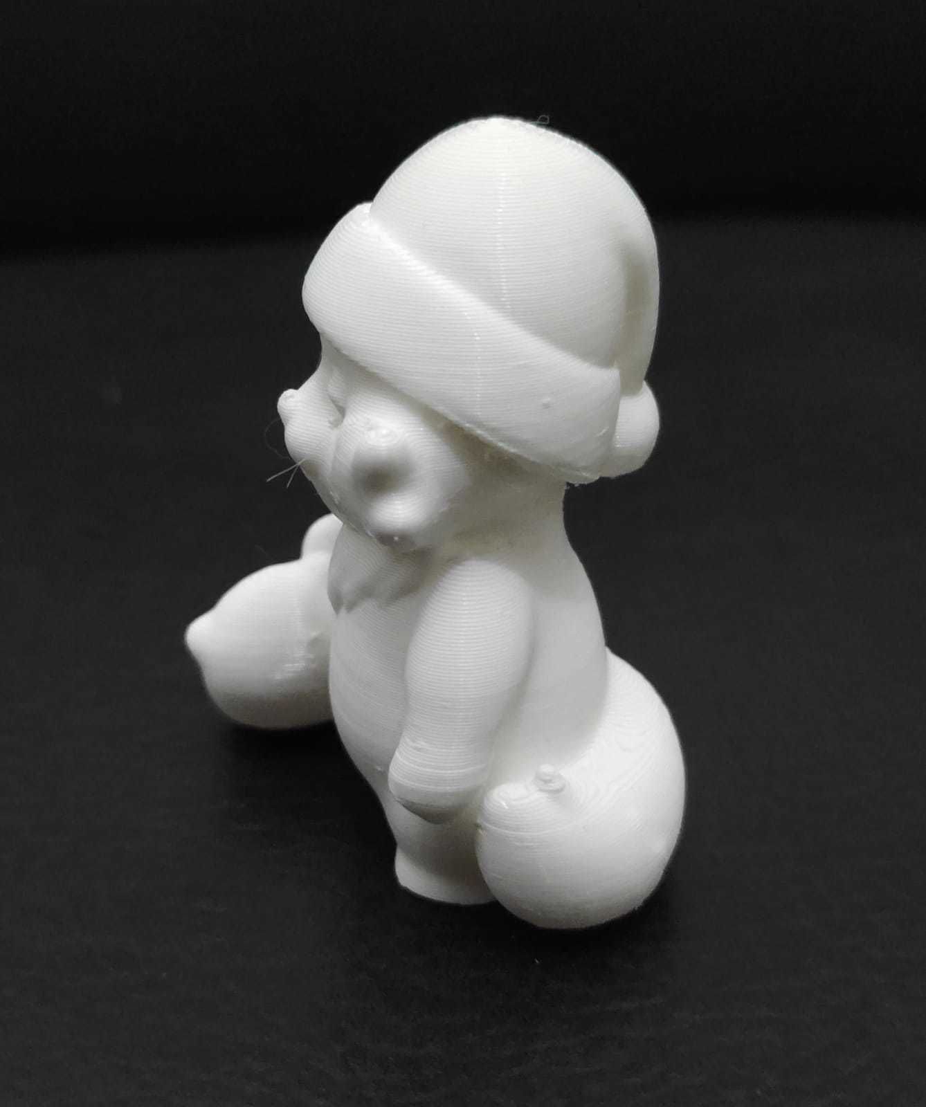 Sleepy Wolf 3D print model_6