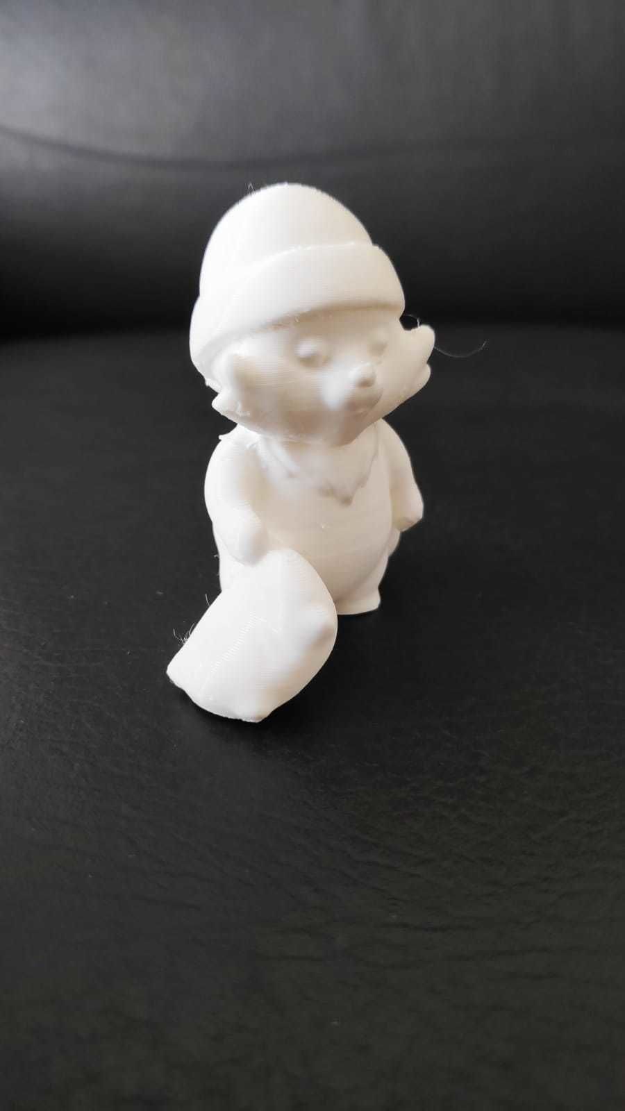 Sleepy Wolf 3D print model_5