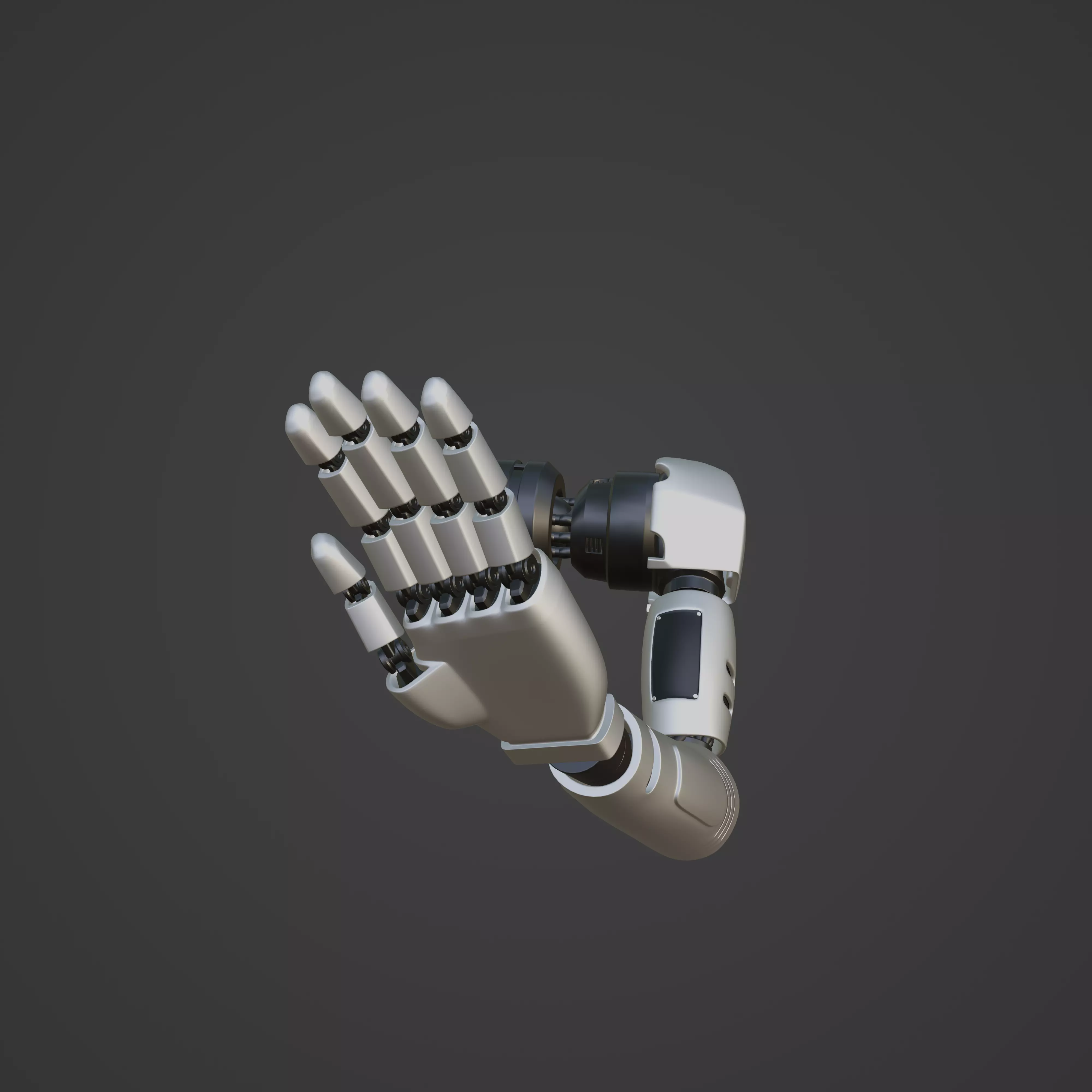 Robotic hand 3D model