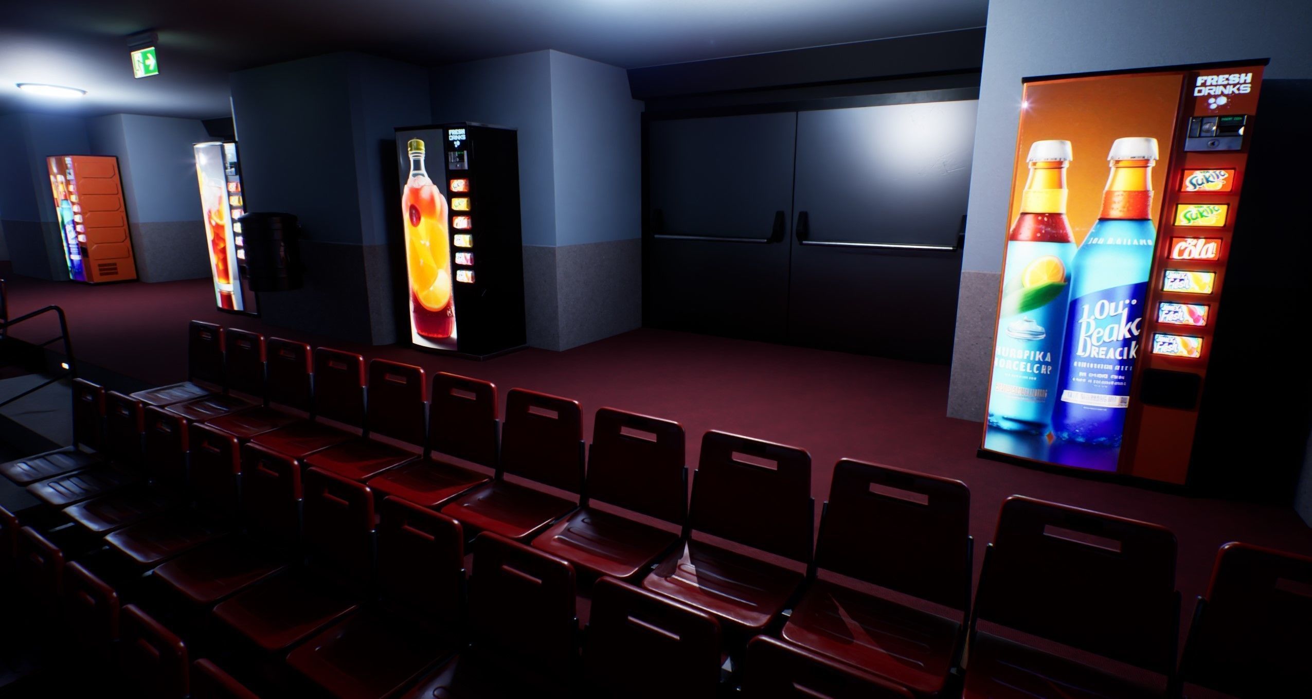 BOXING ARENA STADIUM - Game Ready Low-poly 3D model_22