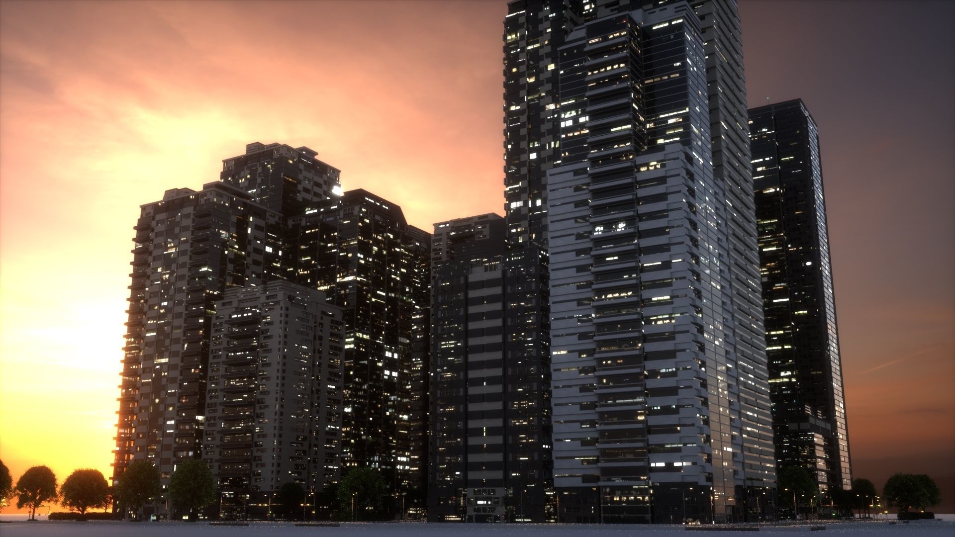 City Block Collection B Ver1 and Ver2 _50