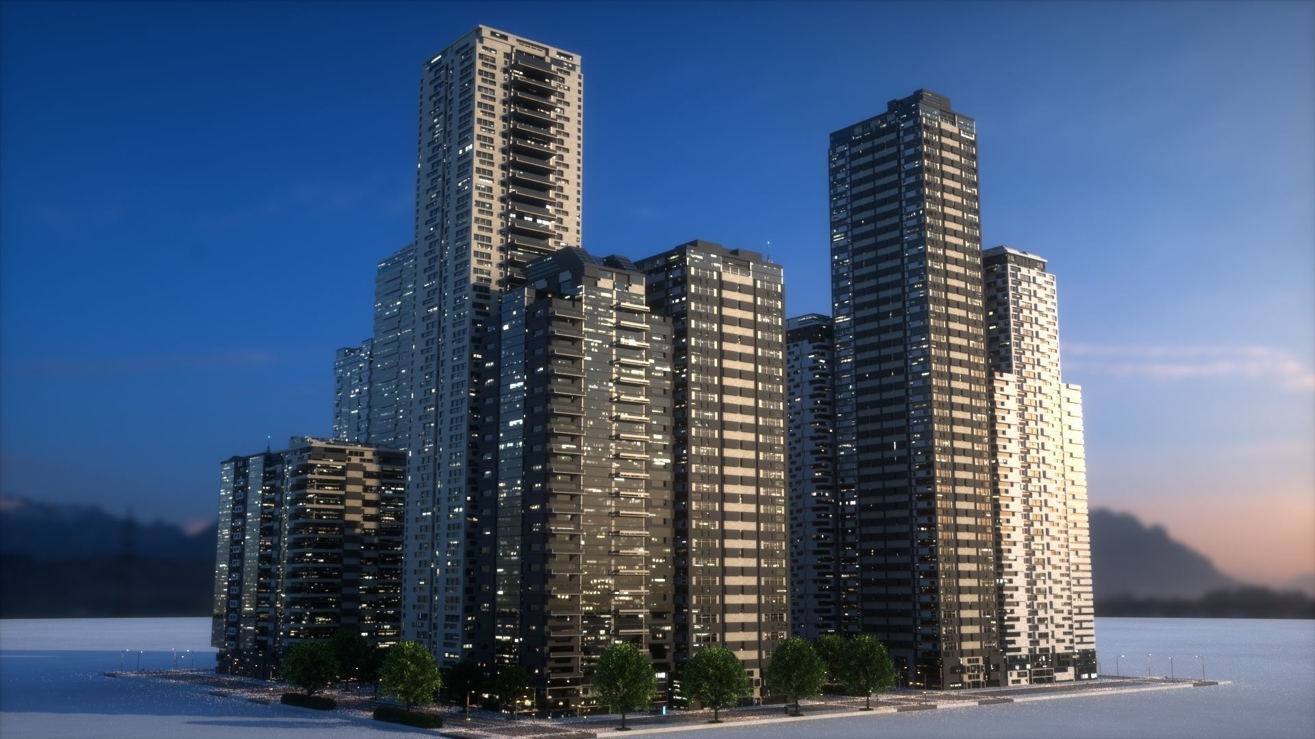 City Block Collection B Ver1 and Ver2 _111