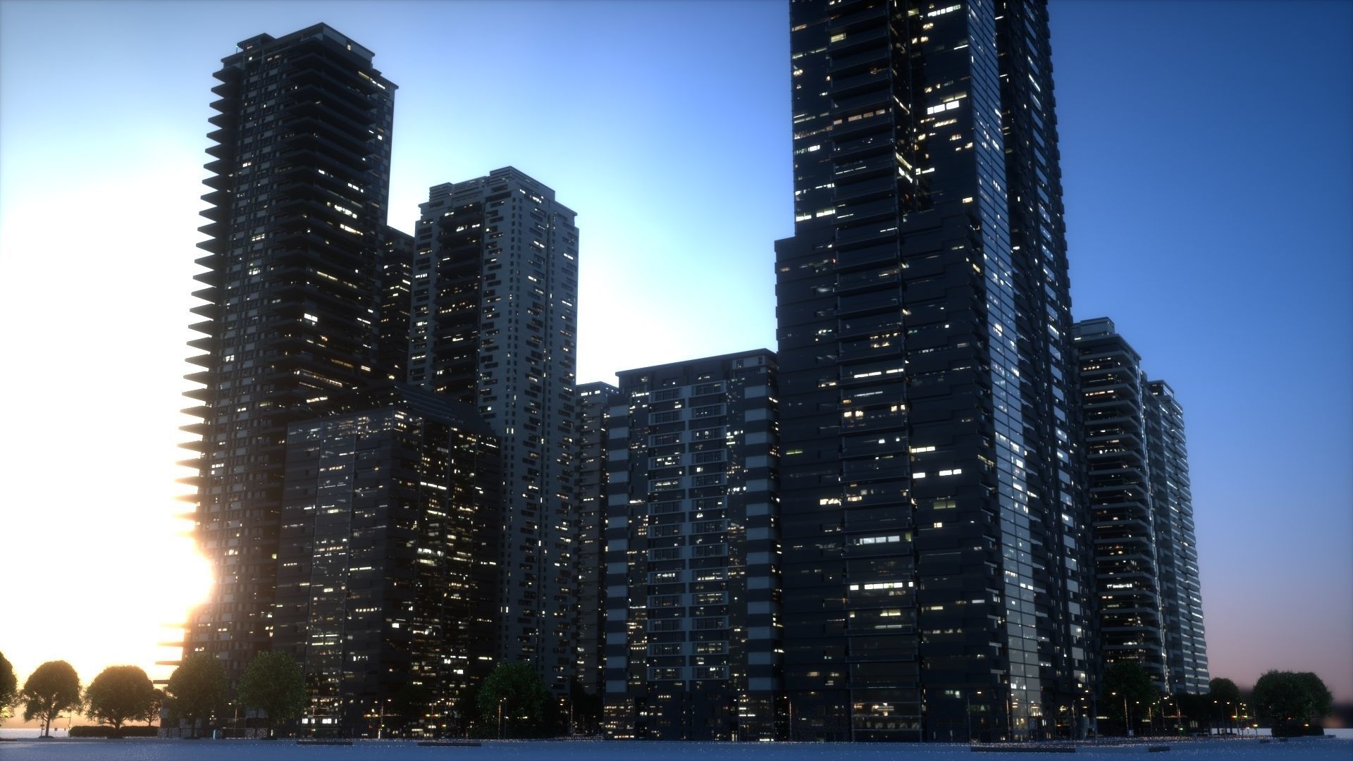 City Block Collection B Ver1 and Ver2 _64