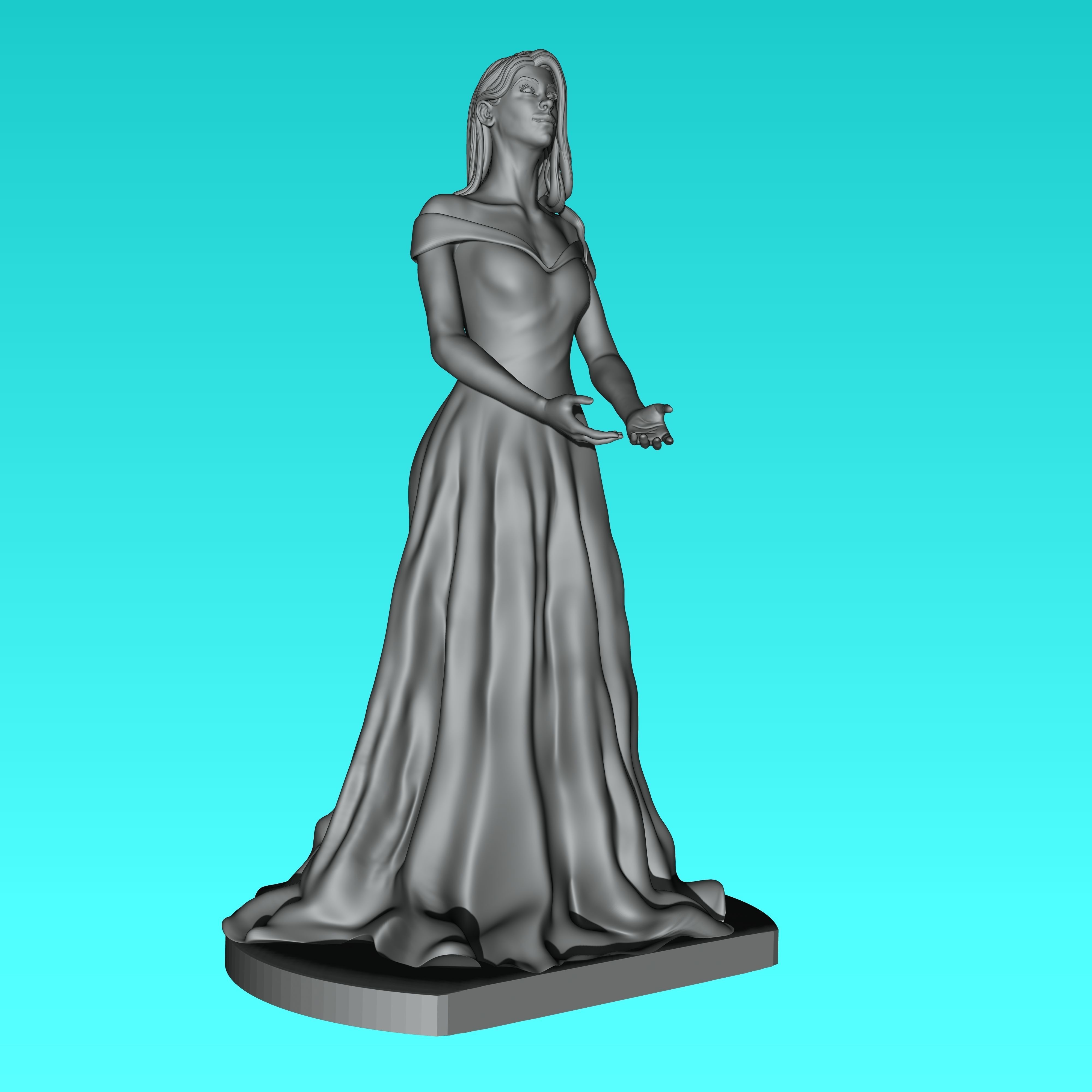 BRIDE AND GROOM VERSION 2 3D print model_8