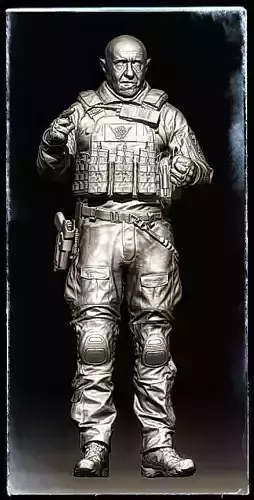 YEVGUENI PRIGOZHIN PMC WAGNER 3D print model