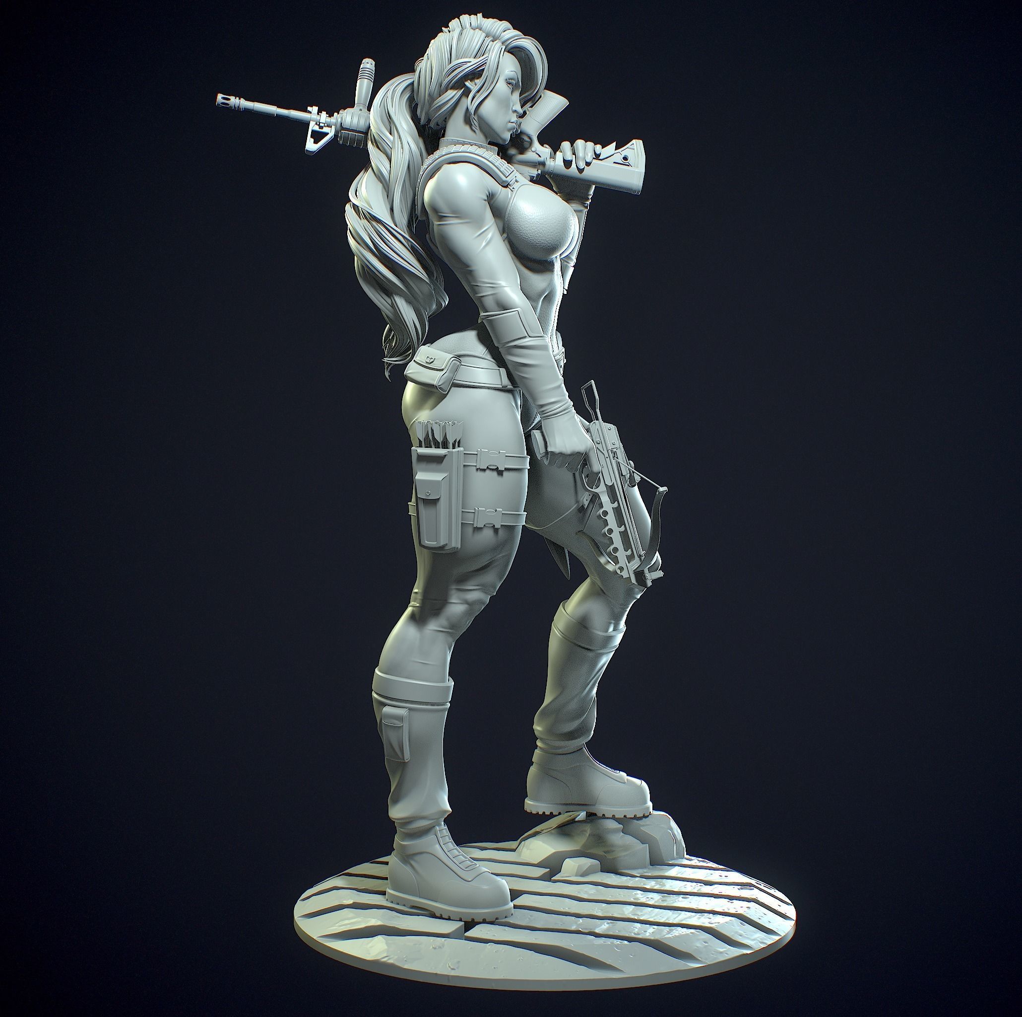 Scarlett with NSFW 3D print model_14