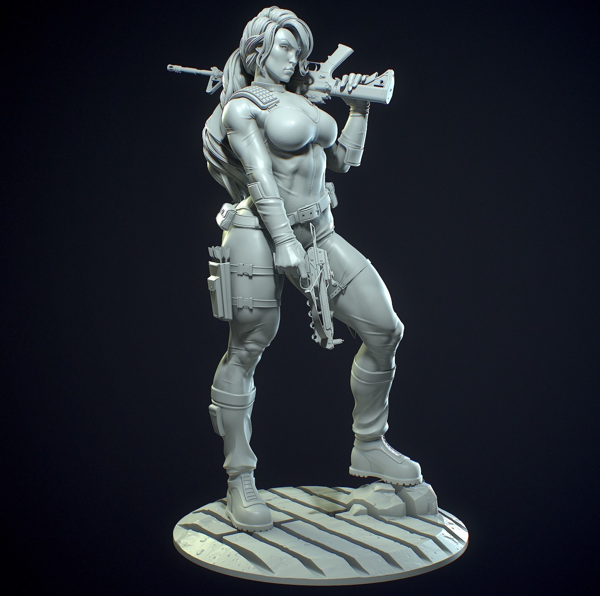Scarlett with NSFW 3D print model_13