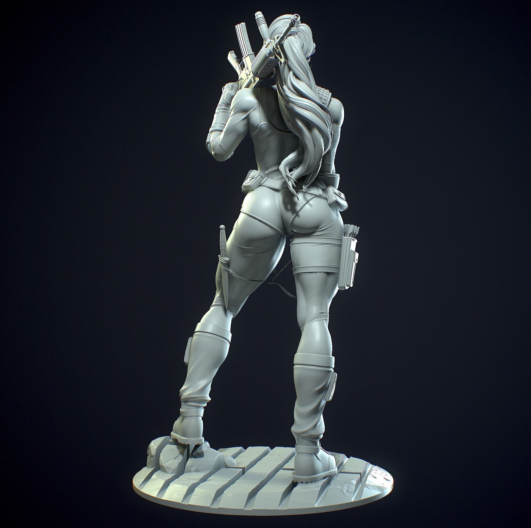 Scarlett with NSFW 3D print model_16