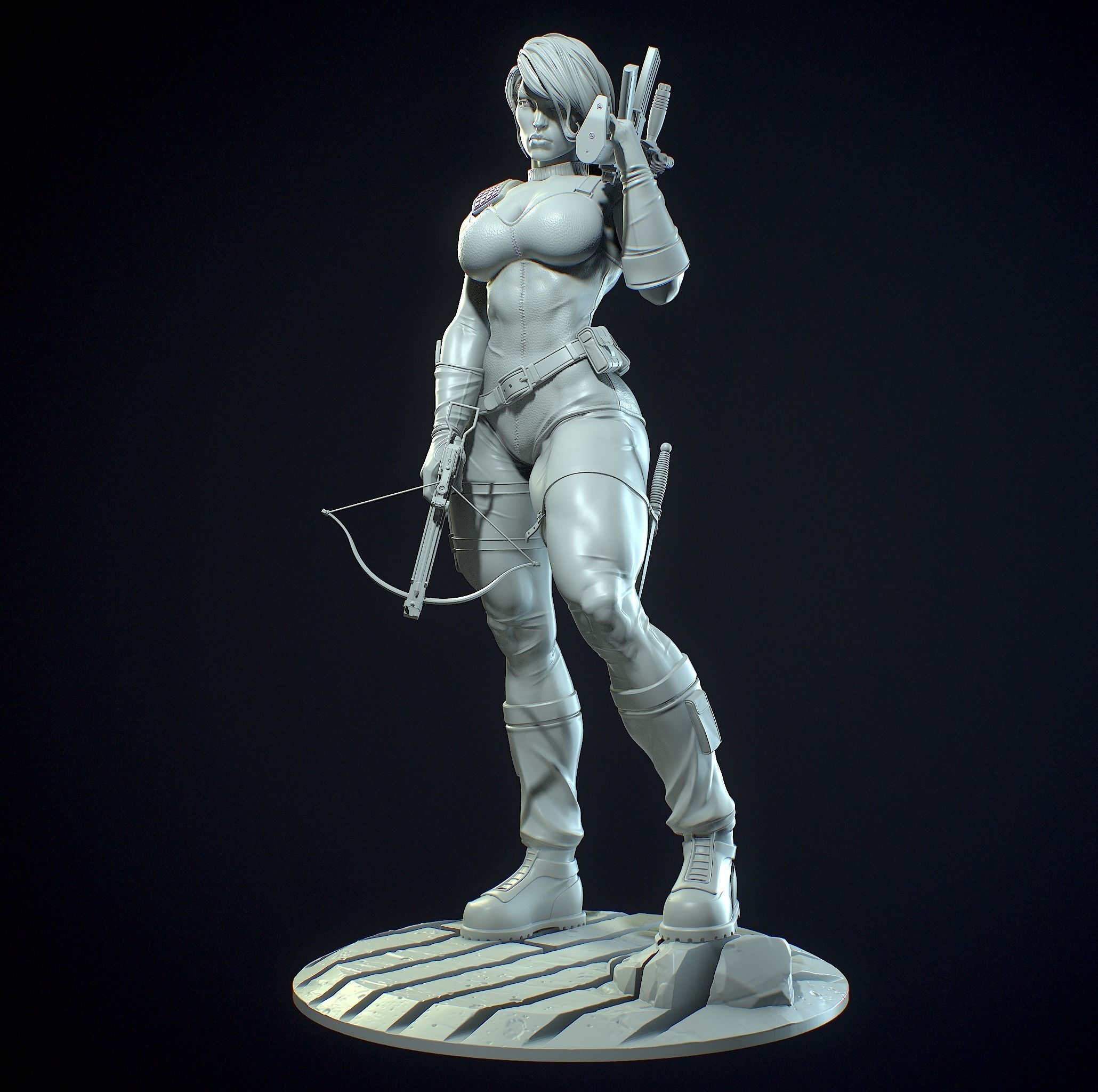 Scarlett with NSFW 3D print model_19