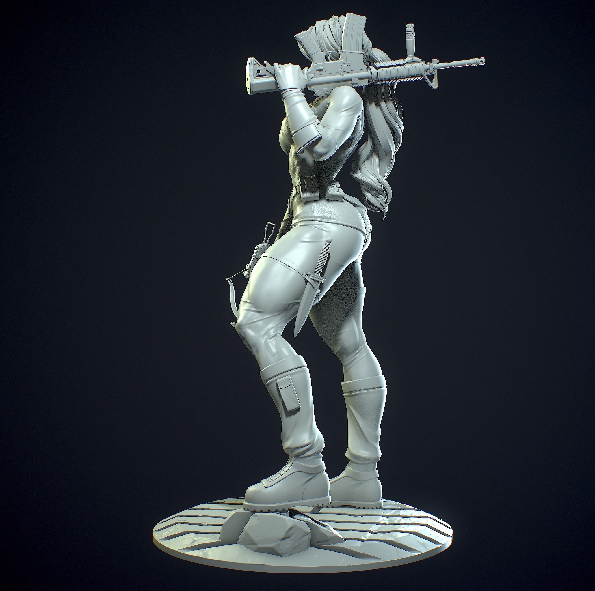 Scarlett with NSFW 3D print model_18