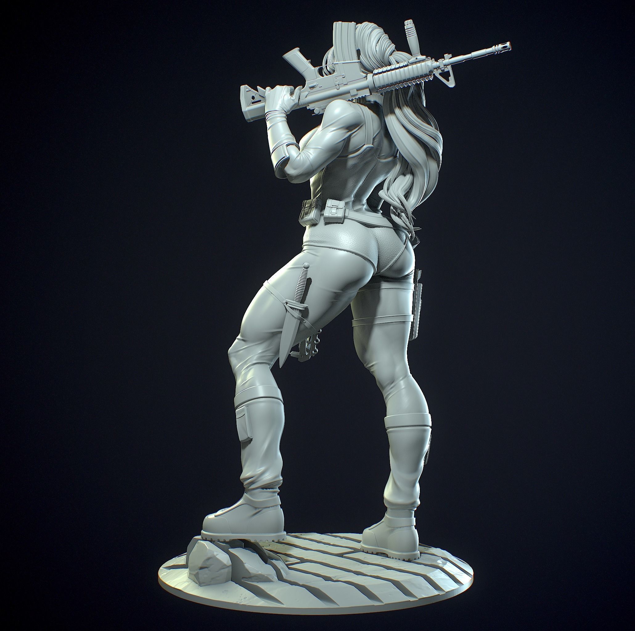 Scarlett with NSFW 3D print model_17