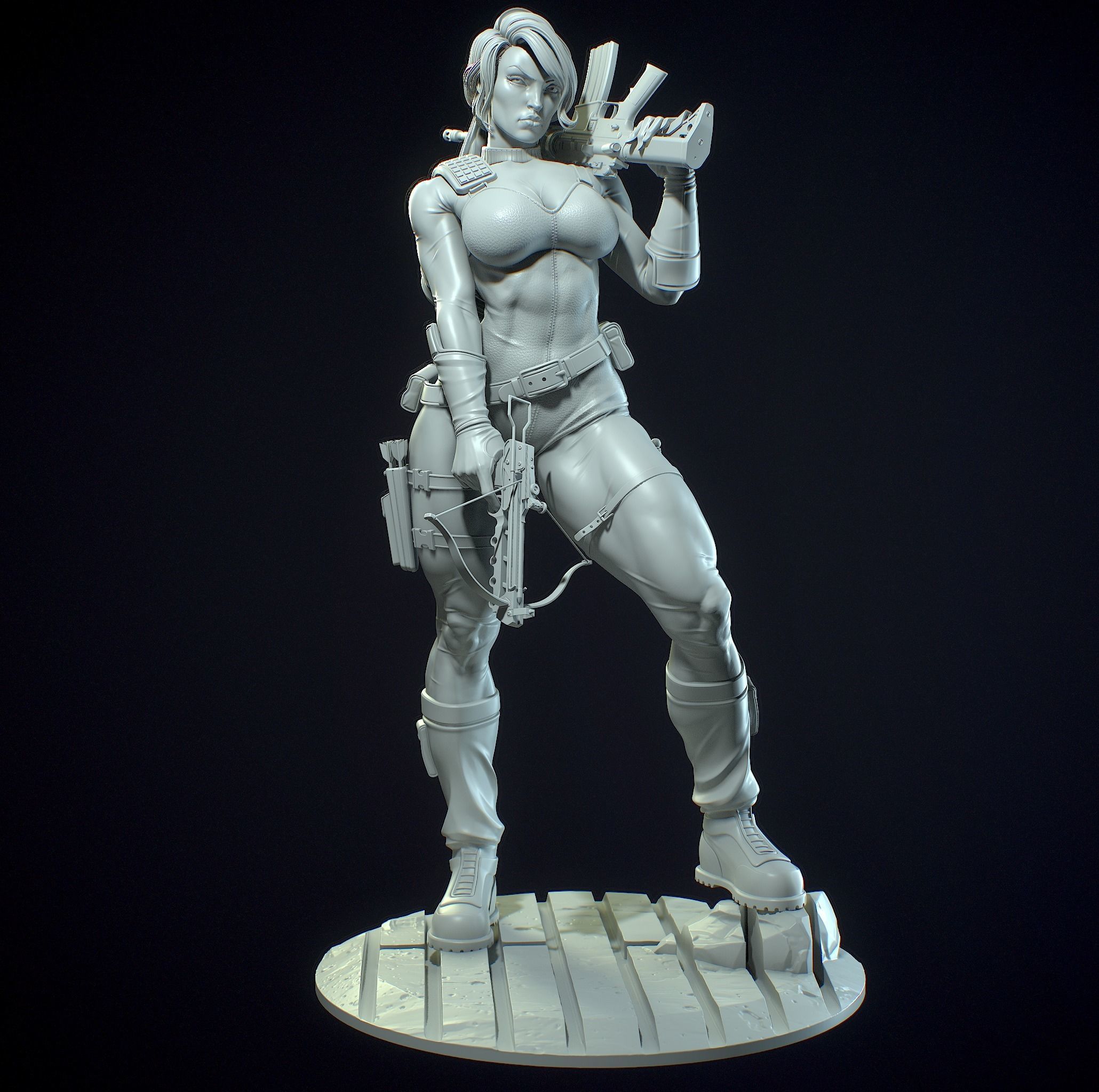 Scarlett with NSFW 3D print model_12