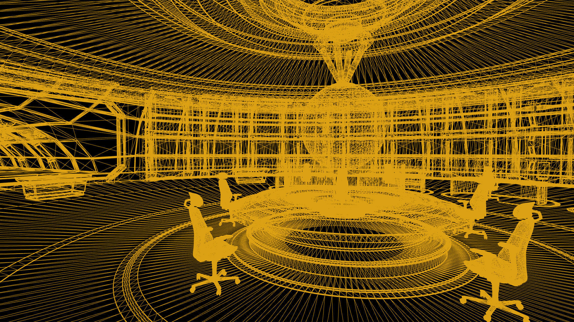 Command Center Environment Package Low-poly 3D model_18