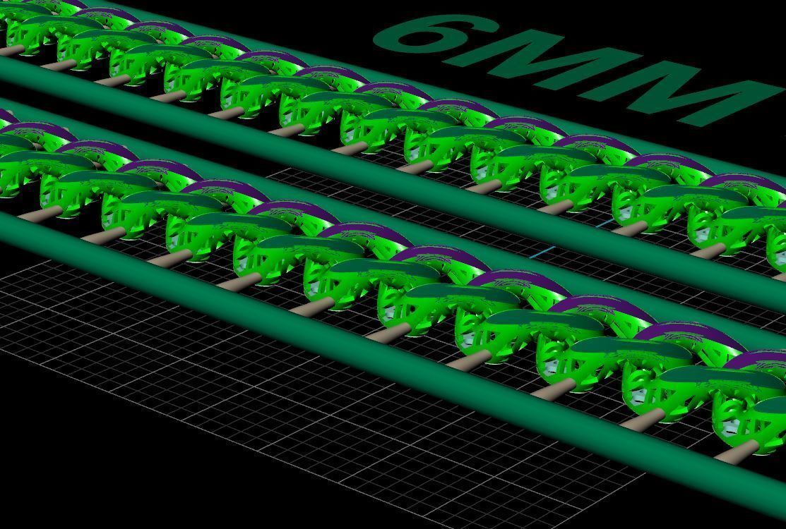 6 MM 42 CM CUBAN LINK CHAIN FOR BRACELET OR NECKLACE 3D print model_2