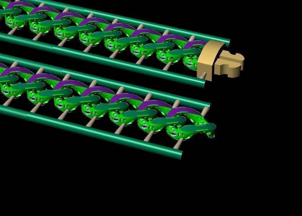 6 MM 42 CM CUBAN LINK CHAIN FOR BRACELET OR NECKLACE 3D print model_4