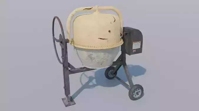Concrete Mixer Game asset