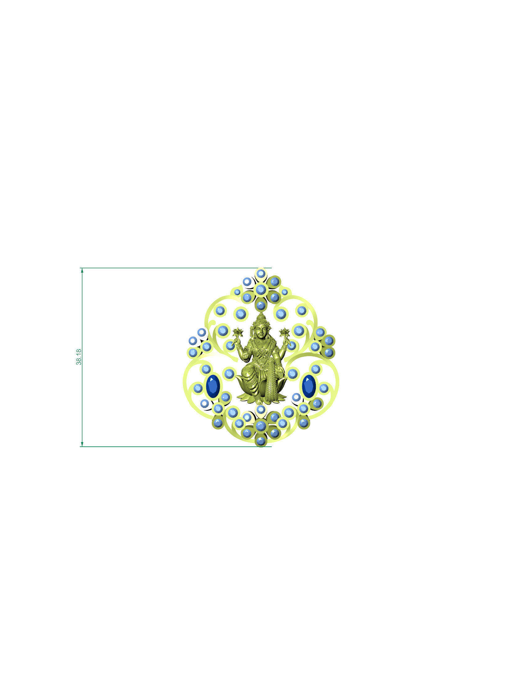 CLOSE SEETING PANDENTEMPLE  3D print model_32