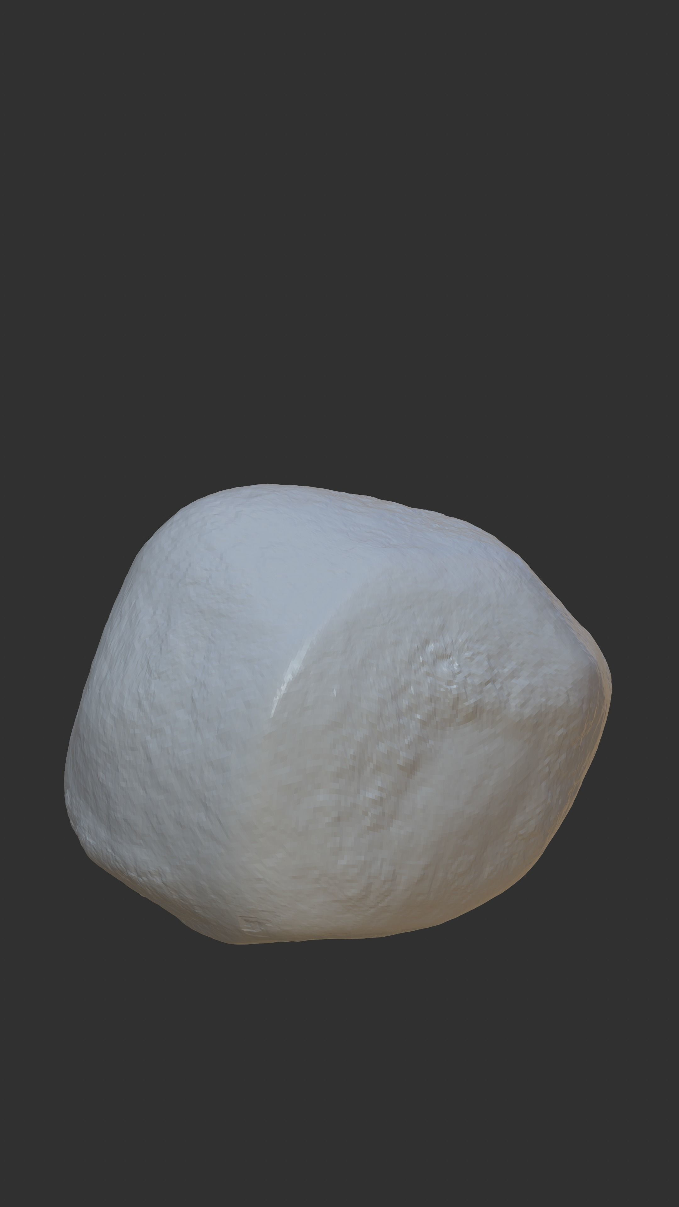 Rock 2 Low-poly 3D model_1