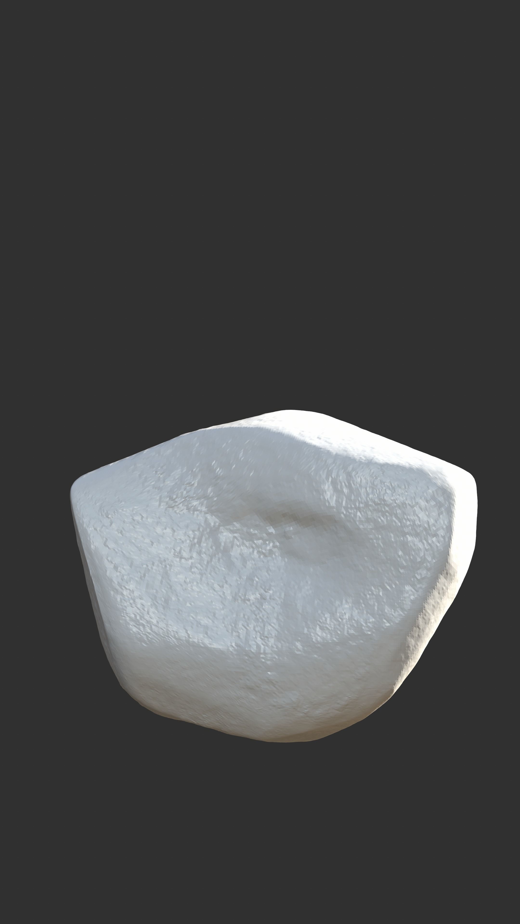 rock 3 Low-poly 3D model_2