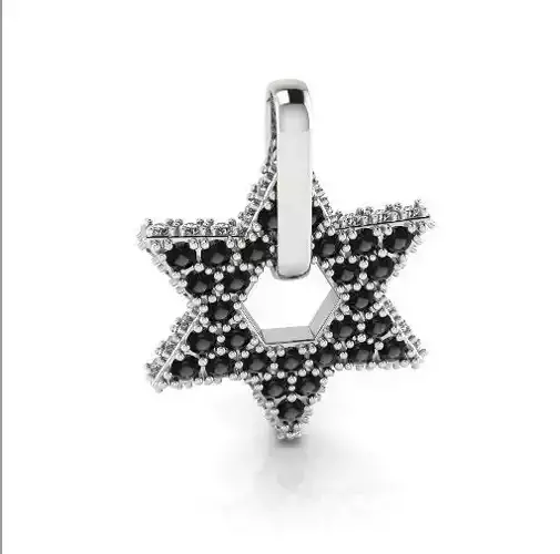 Pendant star of david Model 3962