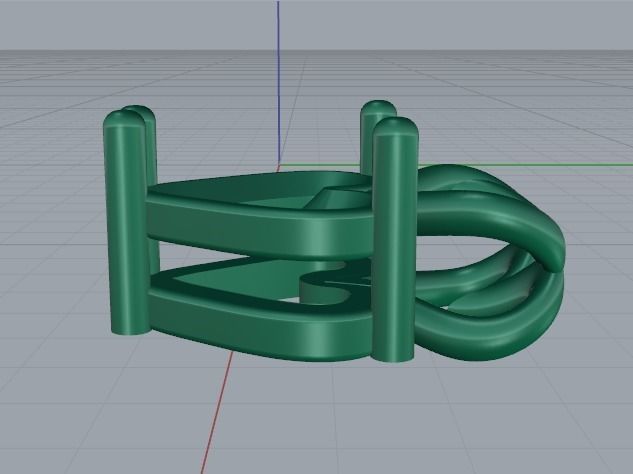 Heart pendant Model 3958 3D print model_5